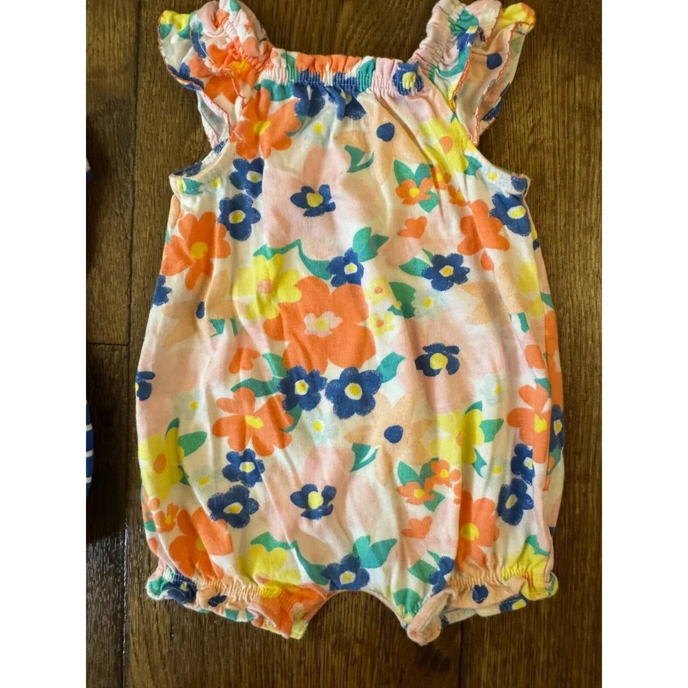 Carters Baby Girl Clothes Lot 3 Months‎ Rompers Outfits Summer Bundle Strawberry